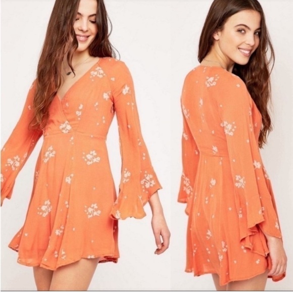 Free People Jasmine Floral Embroidered Kimono Dress - Picture 12 of 12